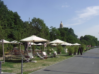 Spaziergang durch Frankfurt am Main Höchst