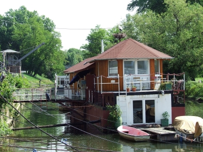 Spaziergang durch Frankfurt am Main Höchst