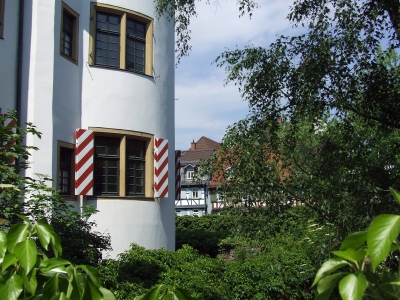 Spaziergang durch Frankfurt am Main Höchst