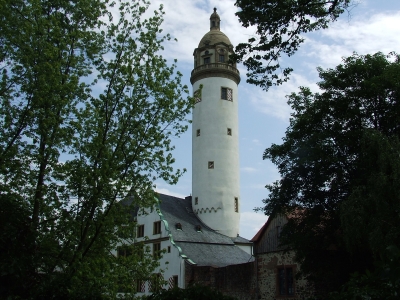 Spaziergang durch Frankfurt am Main Höchst