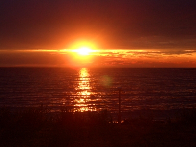 Sonnenuntergang am Meer