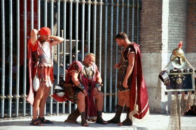 moderne Gladiatoren oder nur müde Männer?