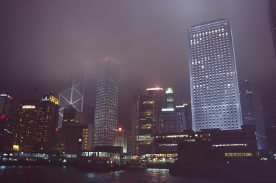 Hong Kong Skyline Nacht