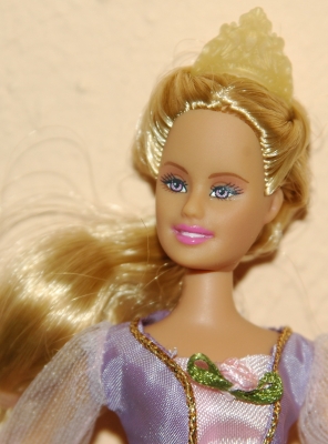 Rapunzel als Barbie....