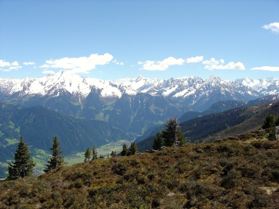 Blick ins Zillertal