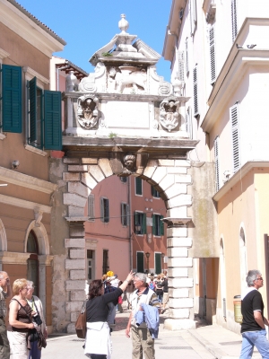 Rovinj, Altstadt "Balbi - Bogen"