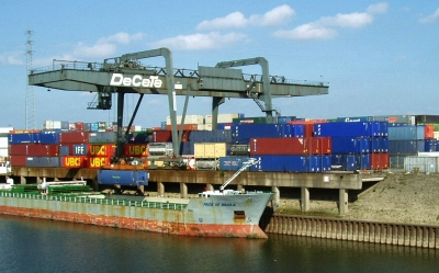 container, Bunkerhafen, Duisburg/ Ruhrort