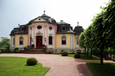 Das Barockschloss in Dornburg