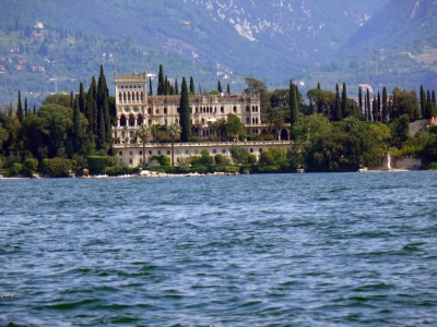 Burg auf der Isola del Garda, Gardasee