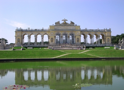 Gloriette beim Schloß Schönbrunn in Wien