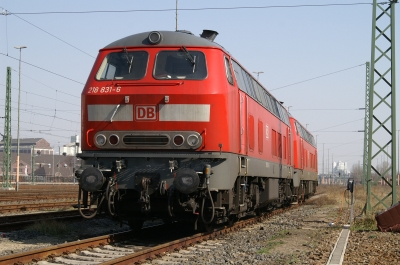 Abschlepploks - Baureihe 218.8