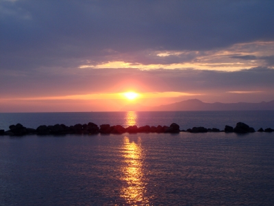 Sonnenuntergang auf Nisyros