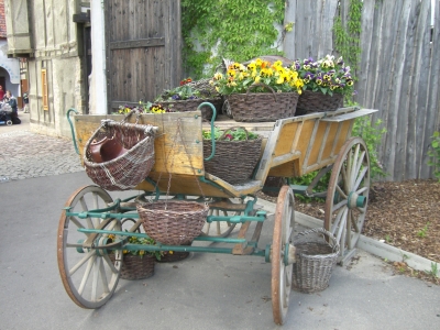 Blumenwagen