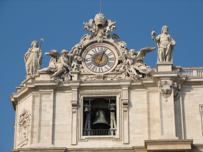 Petersdom-Uhr