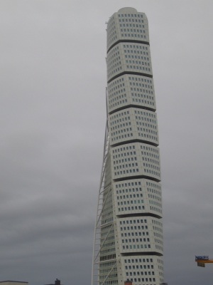 Turning Torso Tower in Malmö