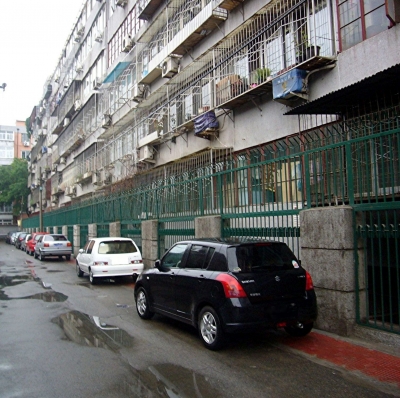 Eine Nebenstrasse in Peking ( Beijing )