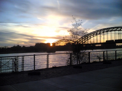 Rheinbrücke in Köln 1