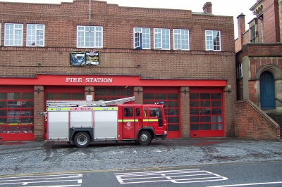 Feuerwehrauto in York