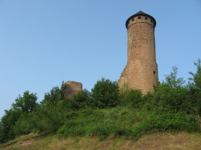 Burgruine in Kirkel