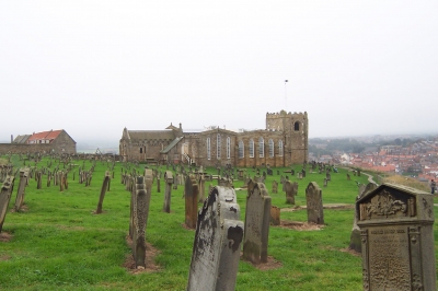 Friedhof mit Kirche in Whitby