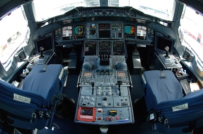 cockpit A380
