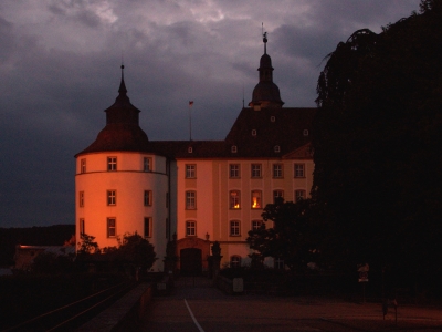 Schloss Langenburg am Abend