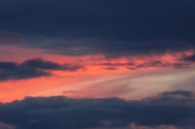 Gefährlich Schöne Abendstimmung