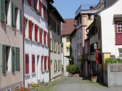 Graf-Wilhelm-Straße in der Oberstadt von Bregenz