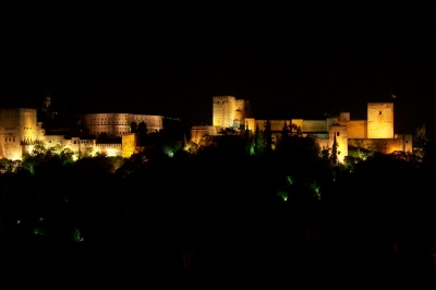 Nacht um Alhambra