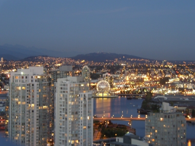 Lichterspiel im Morgengrauen -Vancouver B.C.