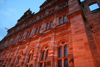 Friedrichsbau am Abend