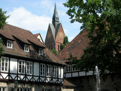 Hannover: Blick vom Ballhofplatz zur Marktkirche