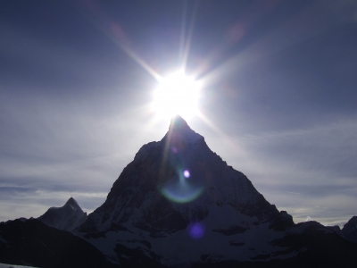 Matterhorn beim Sonnenuntergang