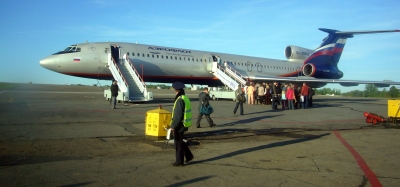 Tupolew Tu-154 in Irkutsk
