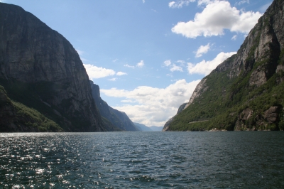 Blick in den Lysefjord