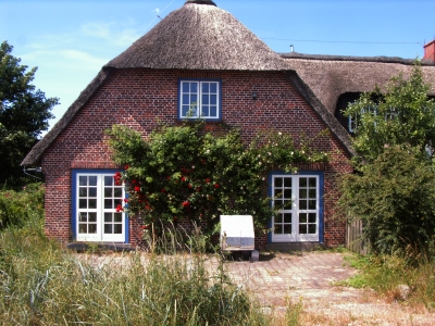 Reetdachhaus in Schleswig-Holstein