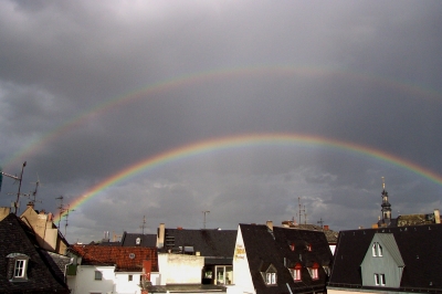 der doppelte regenbogen