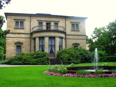 Rückansicht "Villa Wahnfried"