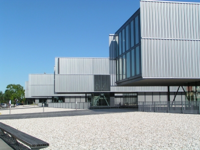 Gebäude am Campus der Donauuni Krems