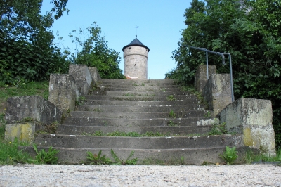 Aufstieg zum Schloß