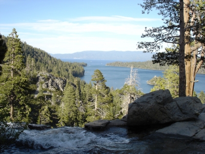 Blick auf Lake Tahoe