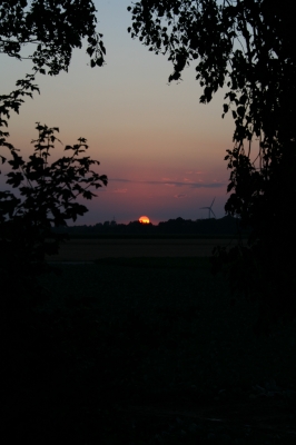 Sonnenuntergang in Neuss 5