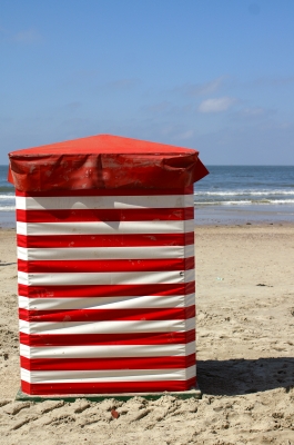 Strandhütte rot-weiß - Endlich Sommer - 80