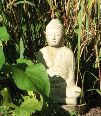 Buddha in Rike's Garten....