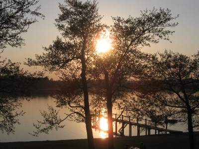 Sonnenuntergang am Chiemsee1