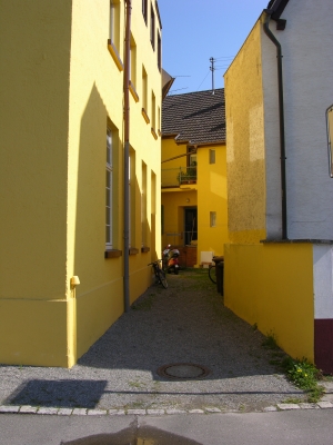 Gelbe Fassaden