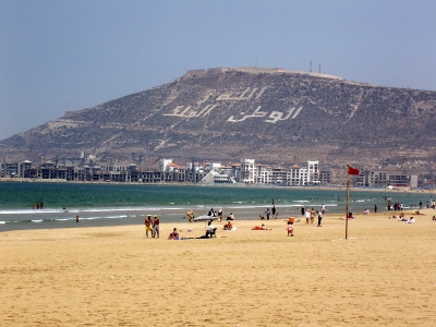 Strand in Agadir