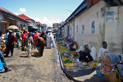 Markttag in Mombasa