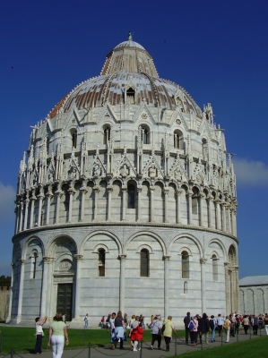 Pisa - Baptisterium (Taufkirche des Doms zu Pisa)