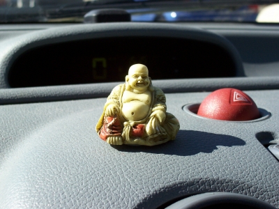 Buddha fährt mit
